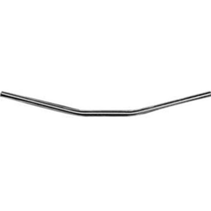 Drag Bar 28" Wide Motorcycle Handlebar - Black - Click Image to Close