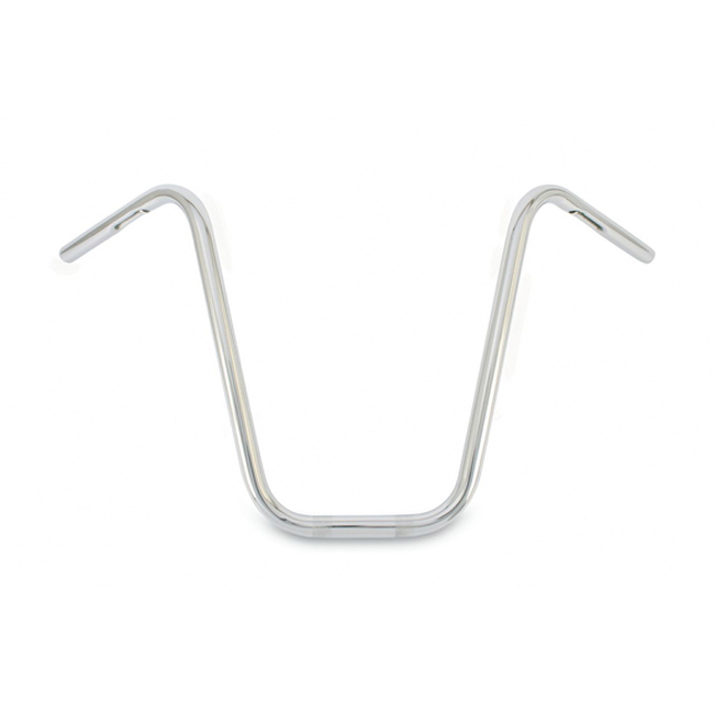 16" Narrow Bottom Apes - Ape Hanger Bars Chrome 1.00" Dia. - 32.5W-16H-7PB - Click Image to Close