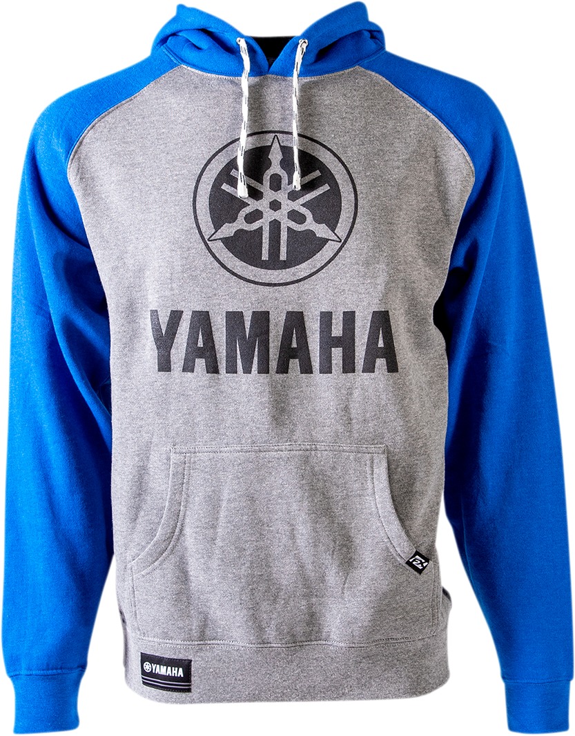 Men's Yamaha Icon Hoody - Yamaha Icon Hoody Gryryl Md - Click Image to Close