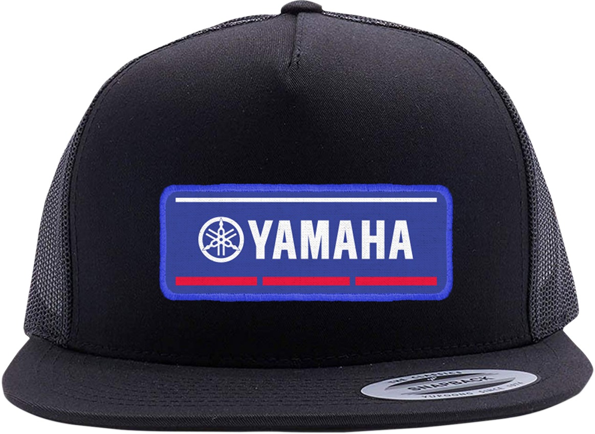 Men's Yamaha Vector Hat - Yamaha Vector Hat Blkgry One - Click Image to Close