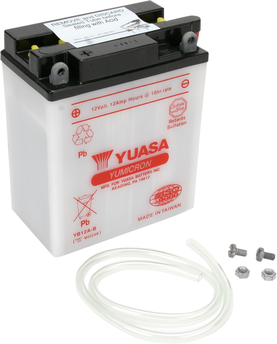 Yumicron Batteries - Yb12A-B Yuasa Battery - Click Image to Close