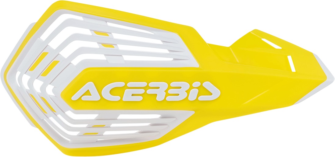 Acerbis X-Future Handguards Yellow/White - Click Image to Close