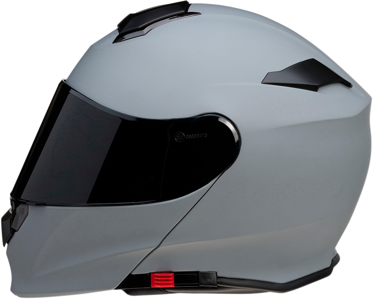 Solaris Solid Modular Street Helmet Gray 2X-Large - Click Image to Close