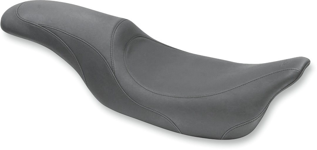 Tripper Plain Vinyl 2-Up Seat Low - For 08-20 Harley FLH FLT - Click Image to Close