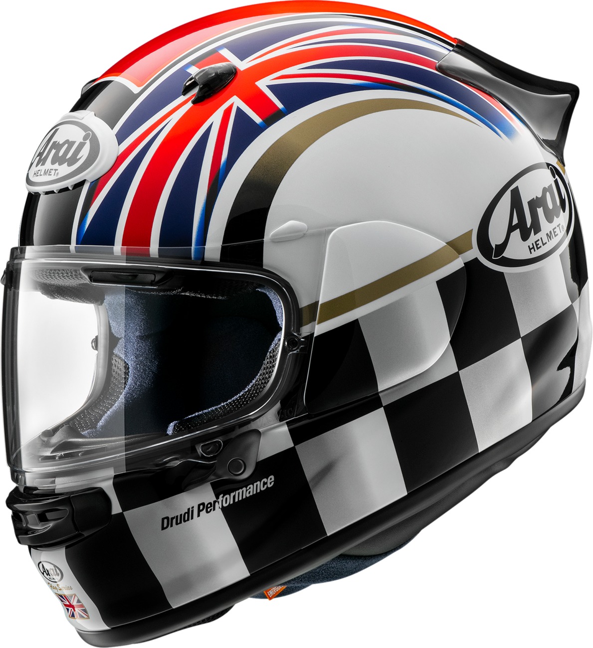 Arai Contour-X Podium Helmet XS Multi - Full face helmet with Podium graphic - Click Image to Close