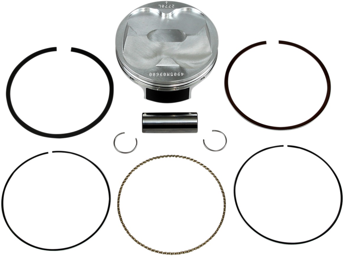 Piston Kit - Trx450R 4V Domed 13.5:1 Std - Click Image to Close