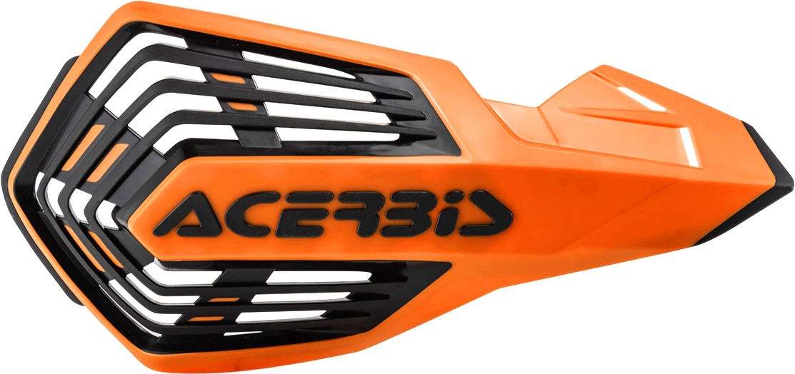 X-Future Handguards - '16 Orange & Black - w/ Universal Bar Mount Kit - Click Image to Close