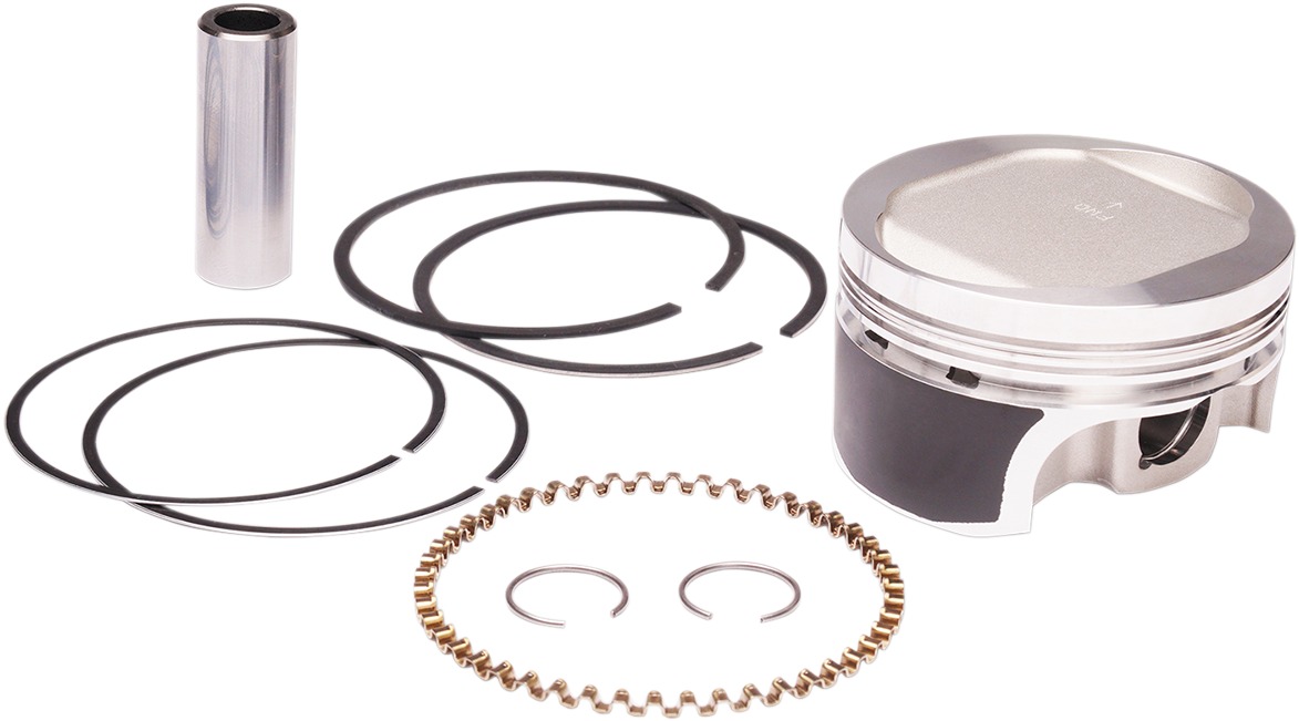 Wiseco Tracker Piston Kit 9.5:1 CR Std Fits XL883-1200 - Click Image to Close