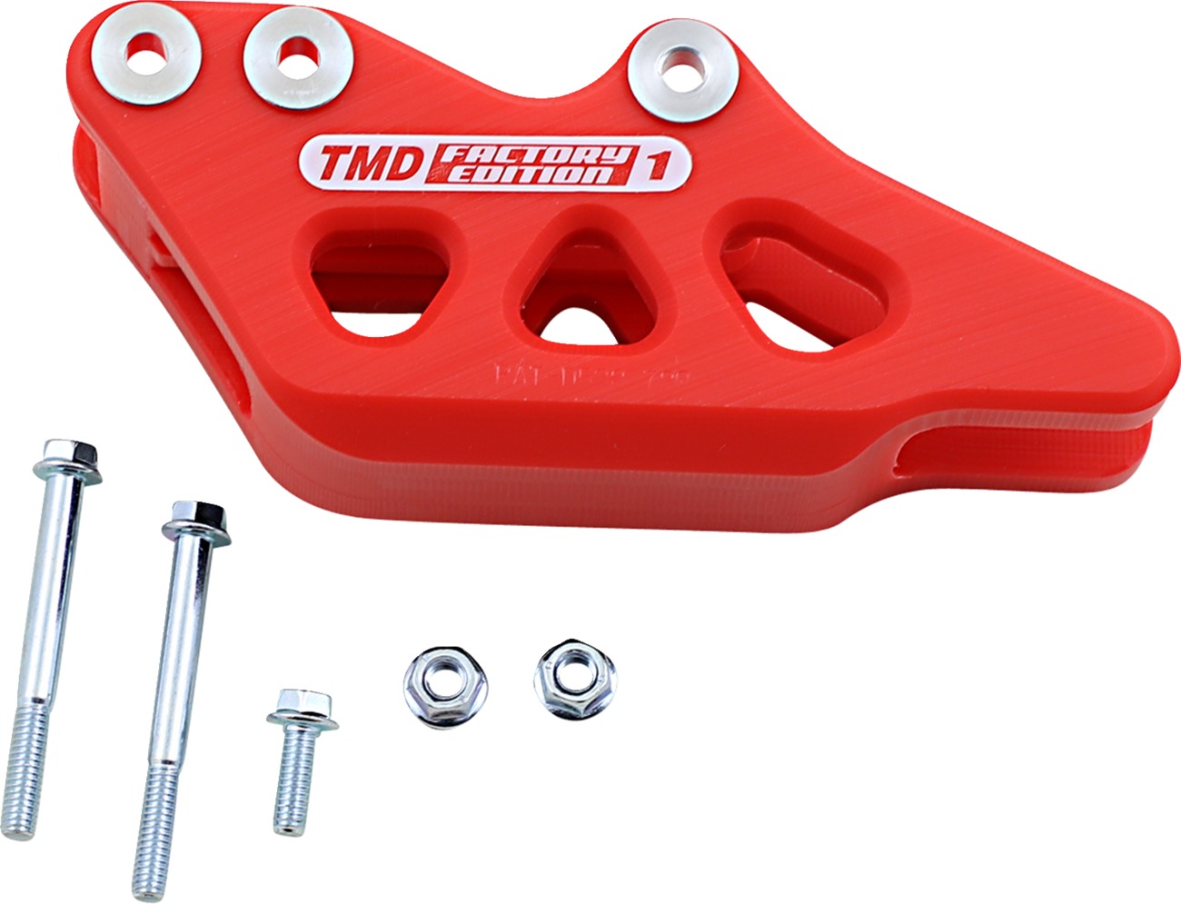 Red Factory Edition #1 Chain Guide For 07-25 Honda CRF250/450 - Fits 07-25 Honda CRF250/450 - Click Image to Close