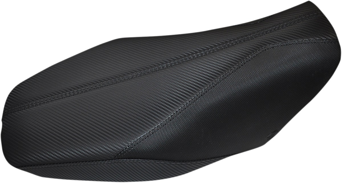 Grom Plain Carbon Fiber Look Solo Seat Black Gel - For 14-16 Honda Grom MSX125 - Click Image to Close