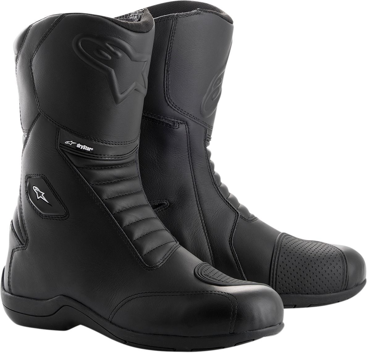 Andes V2 Drystar Street Riding Boots Black US 8 - Click Image to Close