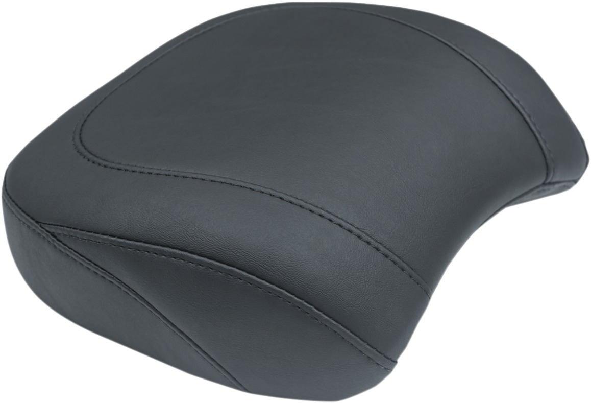 Tripper Smooth Synthetic Leather Wide Pillion Pad - For 18-19 HD FXFB - Click Image to Close