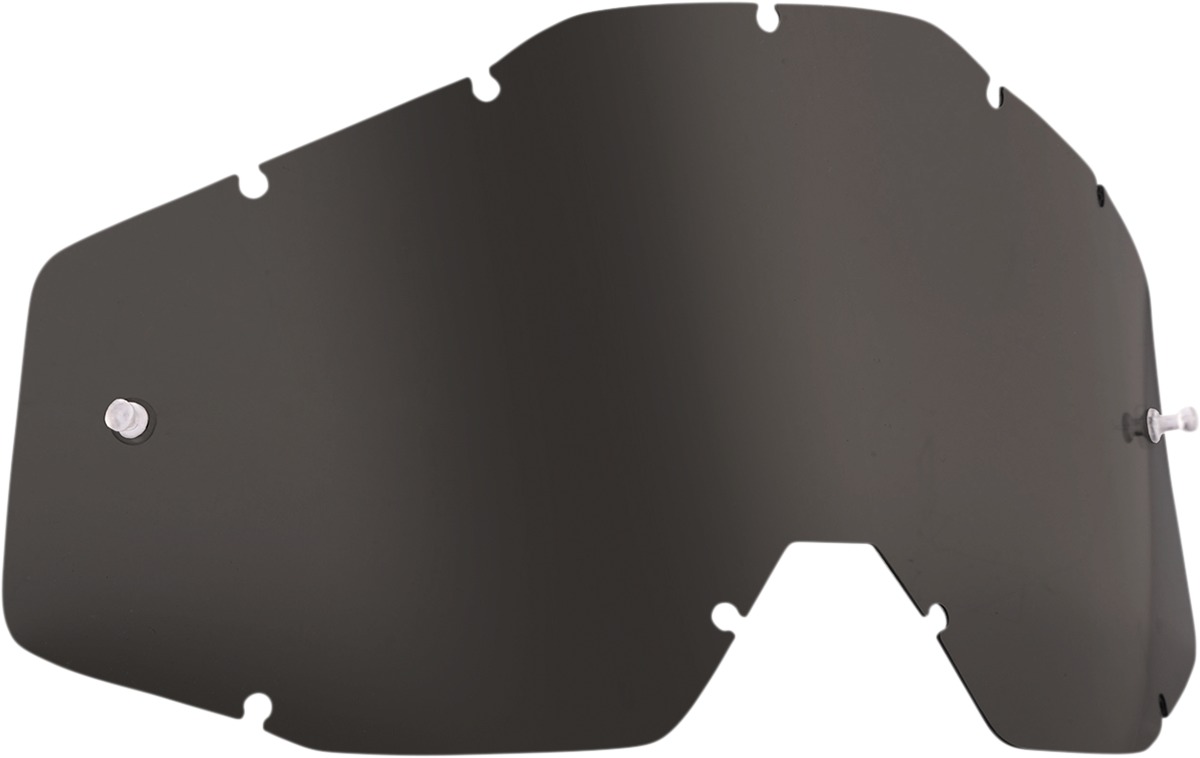 FMF PowerBomb/PowerCore Goggle Lens Dark Smoke - Replacement lens for PowerBomb/PowerCore goggles - Click Image to Close