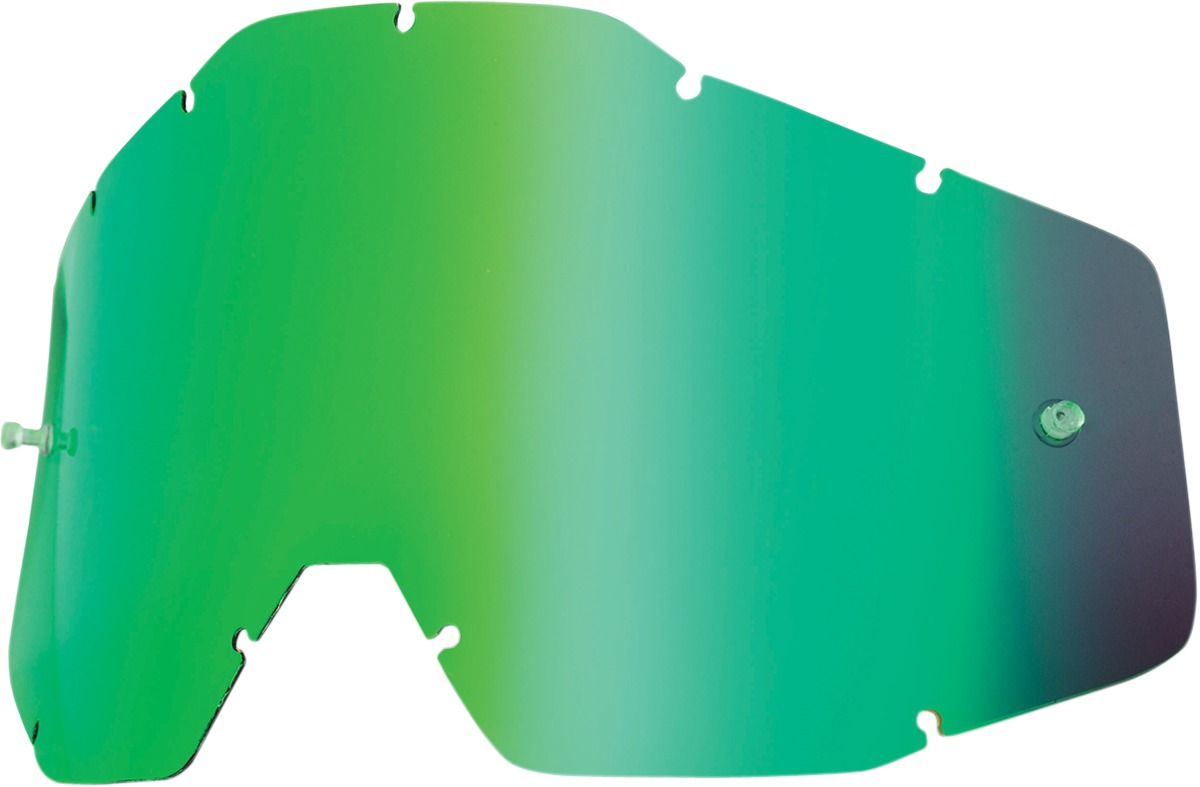 100% Adult Green Mirror Replacement Lens - Click Image to Close