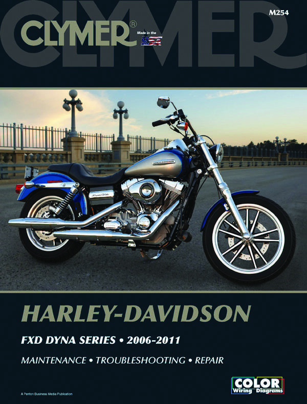 Shop Repair & Service Manual - Soft Cover - For 2006-2011 Harley Davidson Dyna - Click Image to Close