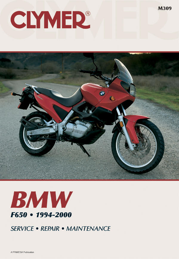 Shop Repair & Service Manual - Soft Cover - For 1994-2000 BMW F650 - Click Image to Close