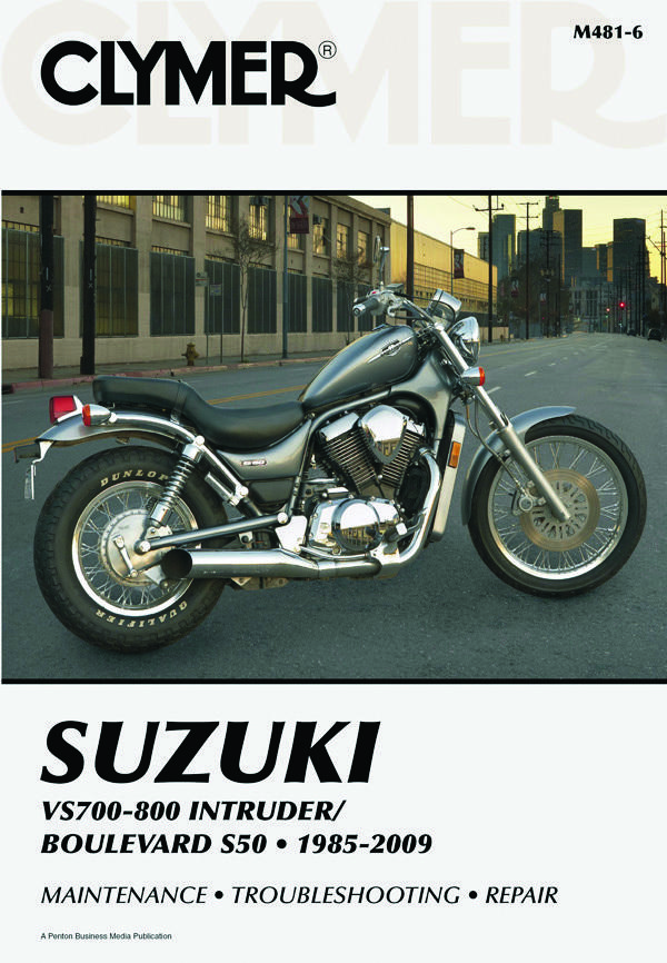 Shop Repair & Service Manual - Soft Cover - For 1985-2009 Suzuki VS700, VS750, VS800 & Boulevard S50 - Click Image to Close