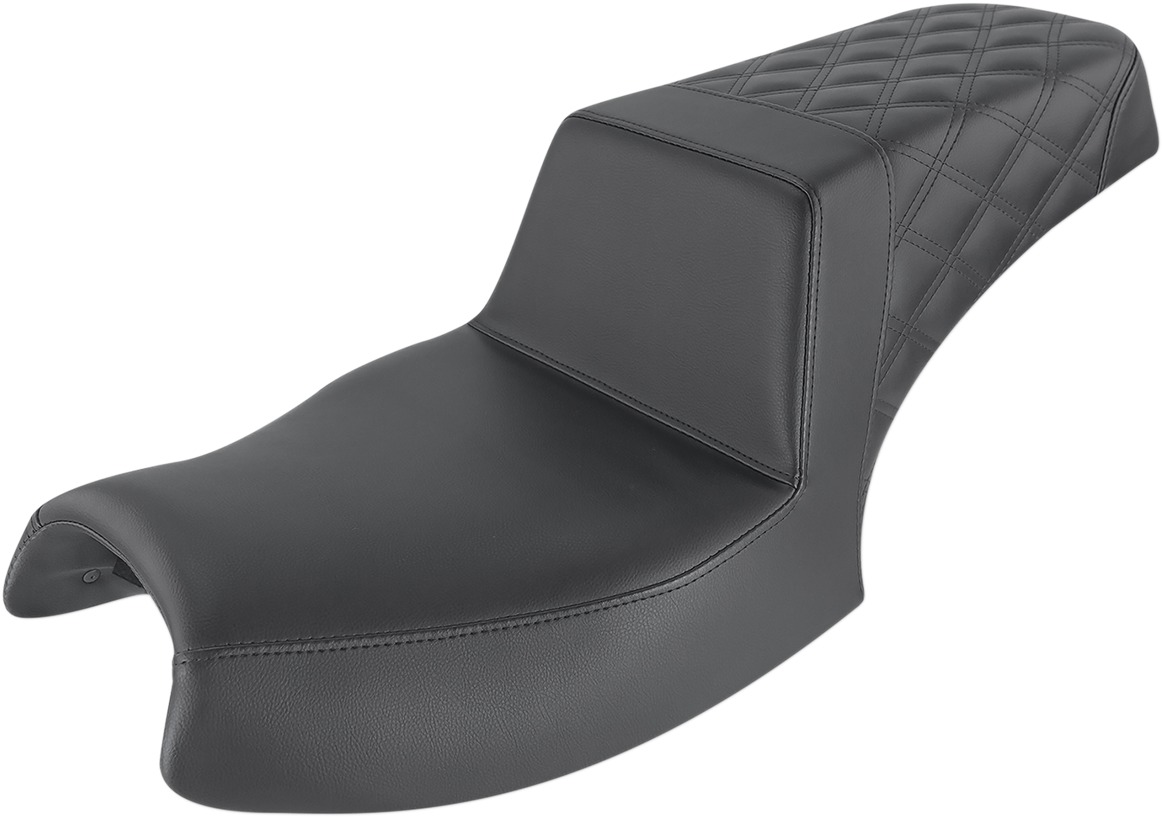 Step-Up Rear Lattice 2-Up Seat - Black - For 20-24 Indian Challenger - Click Image to Close