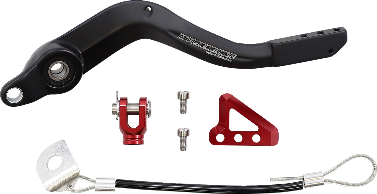 Black & Red Brake Pedal - For 20-23 Beta RR 2T/4T - Click Image to Close