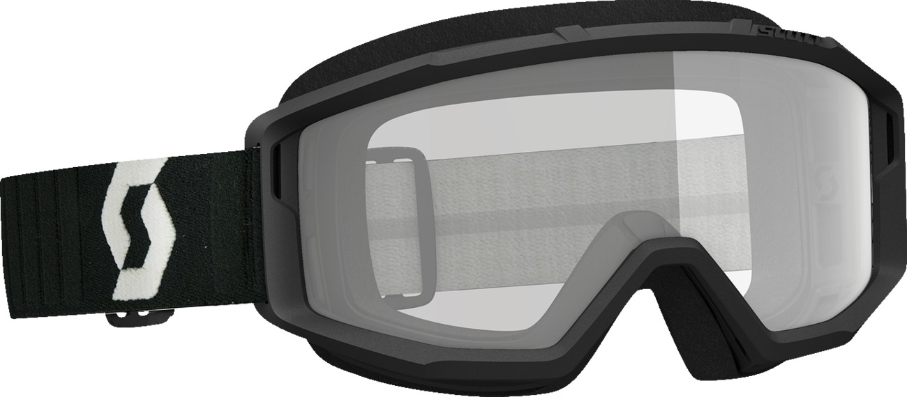 Scott Primal MX Goggle Black/Grey with Clear Lens for Unisex Adults - Click Image to Close