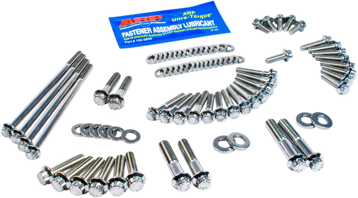 Primary and Transmission 12-Point Bolt Kit - 12Pt Primary And Trans Kit - Click Image to Close