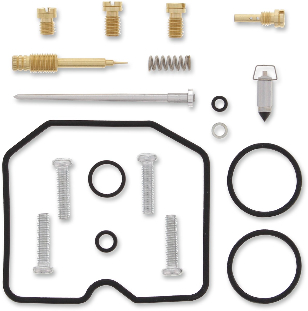 ATV Carburetor Repair Kit - For 89-91 Kawasaki KLF300 Bayou 2x4 - Click Image to Close