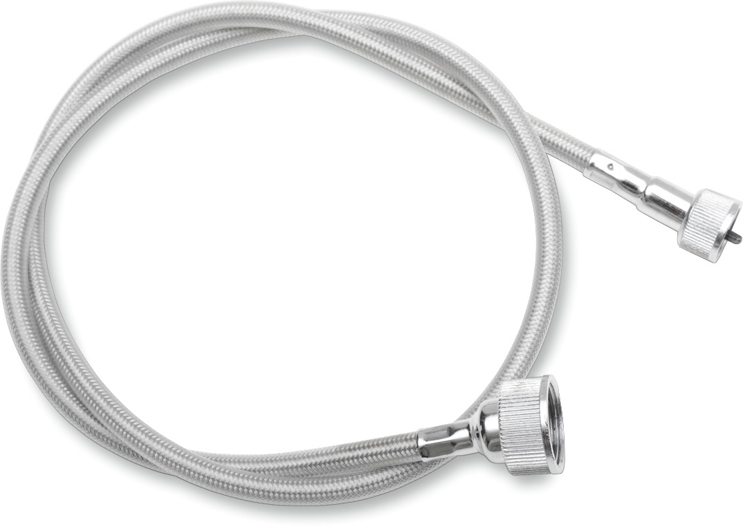 38.5" Stainless Steel Speedometer Cable, Wheel Drive - 67186-88C 67024-84A 67038-84 67051-74 - Click Image to Close