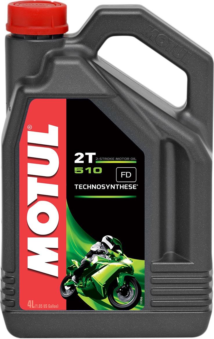 Motul 510 2T Synthetic Antismoke Motor Oil 4L - Click Image to Close