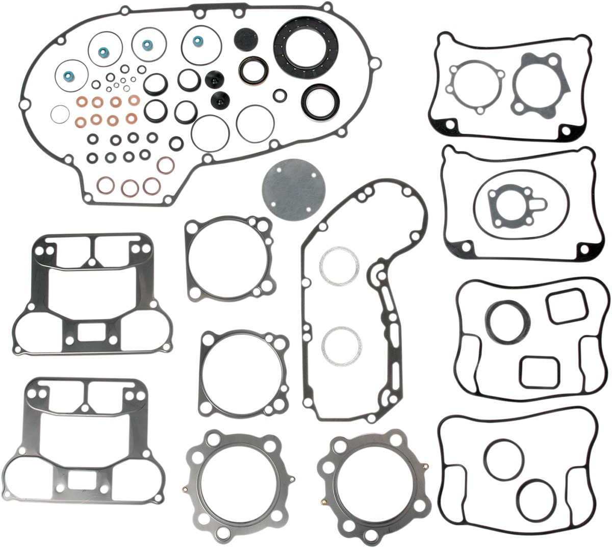 Cometic Complete EST Gasket Kit 3.500in Bore Fits Evo Sportster - Click Image to Close