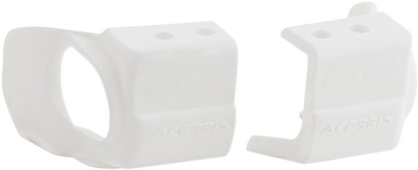 Fork Shoe Protectors - White - Fits 12-18 Beta RR 2T/4T Models - Click Image to Close