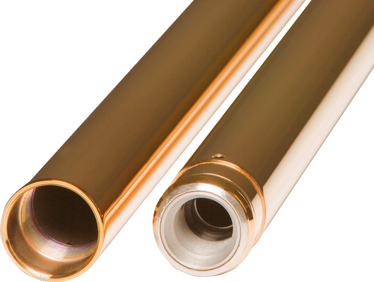 Gold TNC Fork Tubes - 49mm Frk Tubes 24-7/8" Tin - Click Image to Close