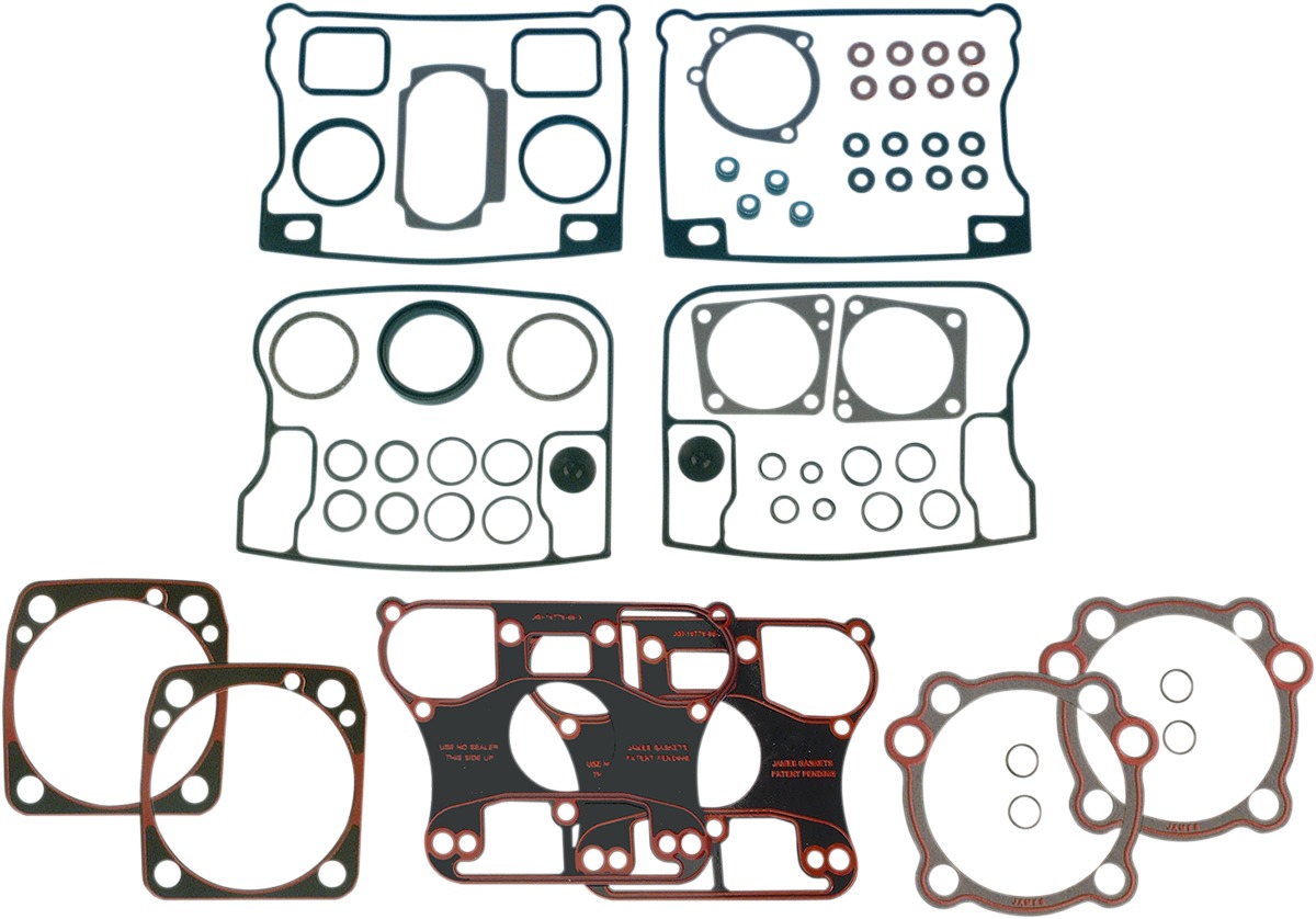 Top End Gasket Kit by James Gaskets for Evo with Metal Base Gaskets - Click Image to Close