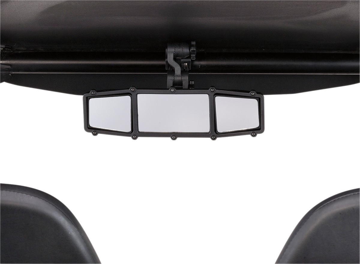 UTV Elite Series 3 Panel Center Mount Rear View Mirror - Click Image to Close