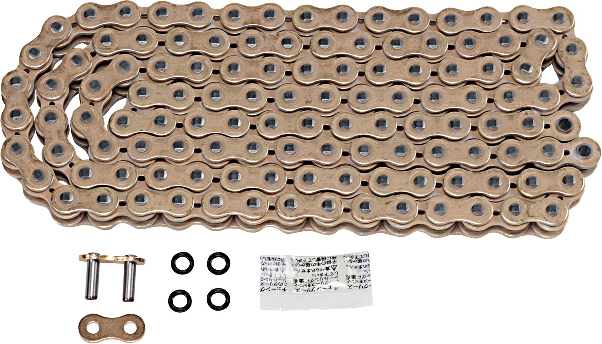 525 Pitch SX3 Drive Chain Gold 112 Links - Click Image to Close