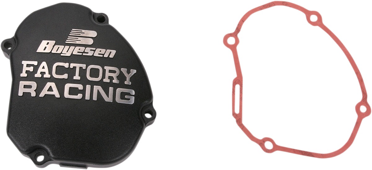 Spectra Factory Ignition Cover - Black - For 05-24 Yamaha YZ125 - Click Image to Close