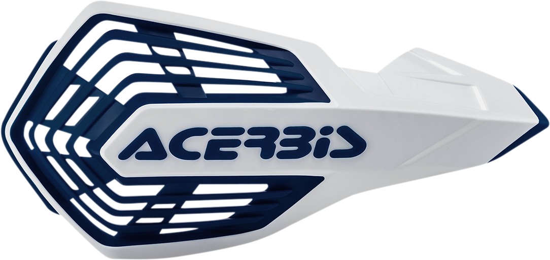 Acerbis X-Future Handguards White/Dark Blue - Click Image to Close