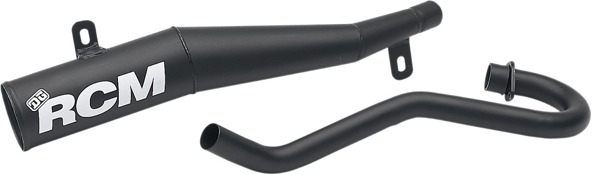 RCM Black Full Exhaust - For 83-85 Honda ATC200X - Click Image to Close