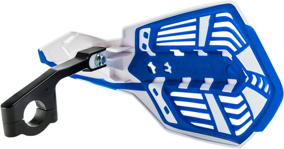 Acerbis X-Future Handguards White/Blue - Click Image to Close