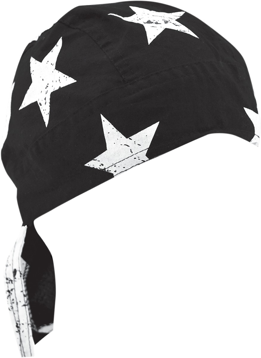 Flydanna Headwraps - Flydanna Blk/Wht Vintage Flag - Click Image to Close