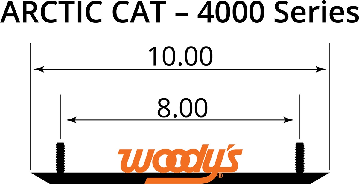 Universal/Factory Series Runners - 4" Competition Carbides - Click Image to Close