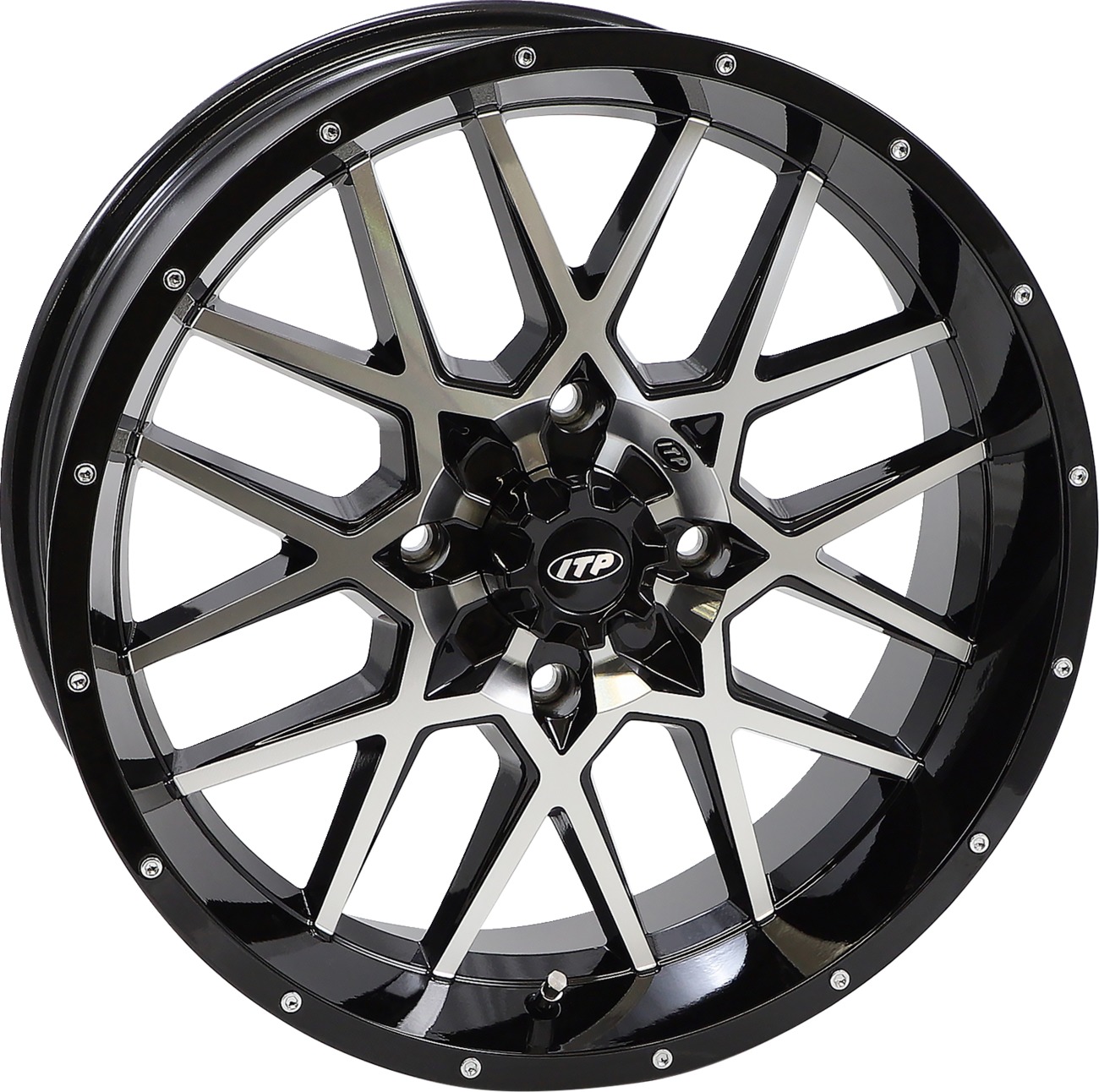 Hurricane Alloy Aluminum Wheels - Hurricane 18X6.5 4/156 4+2.5 - Click Image to Close