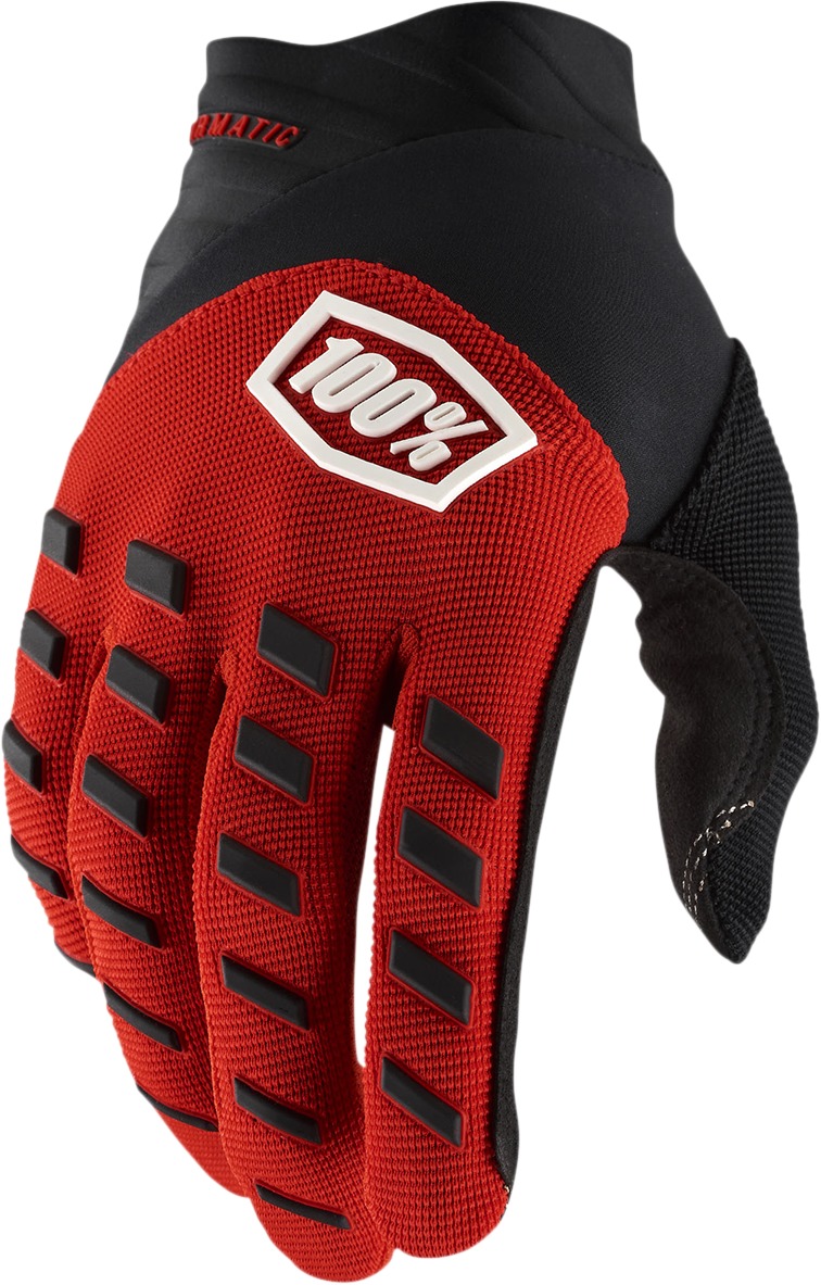 100% Youth Airmatic Gloves Red/Black - Size Small - Click Image to Close