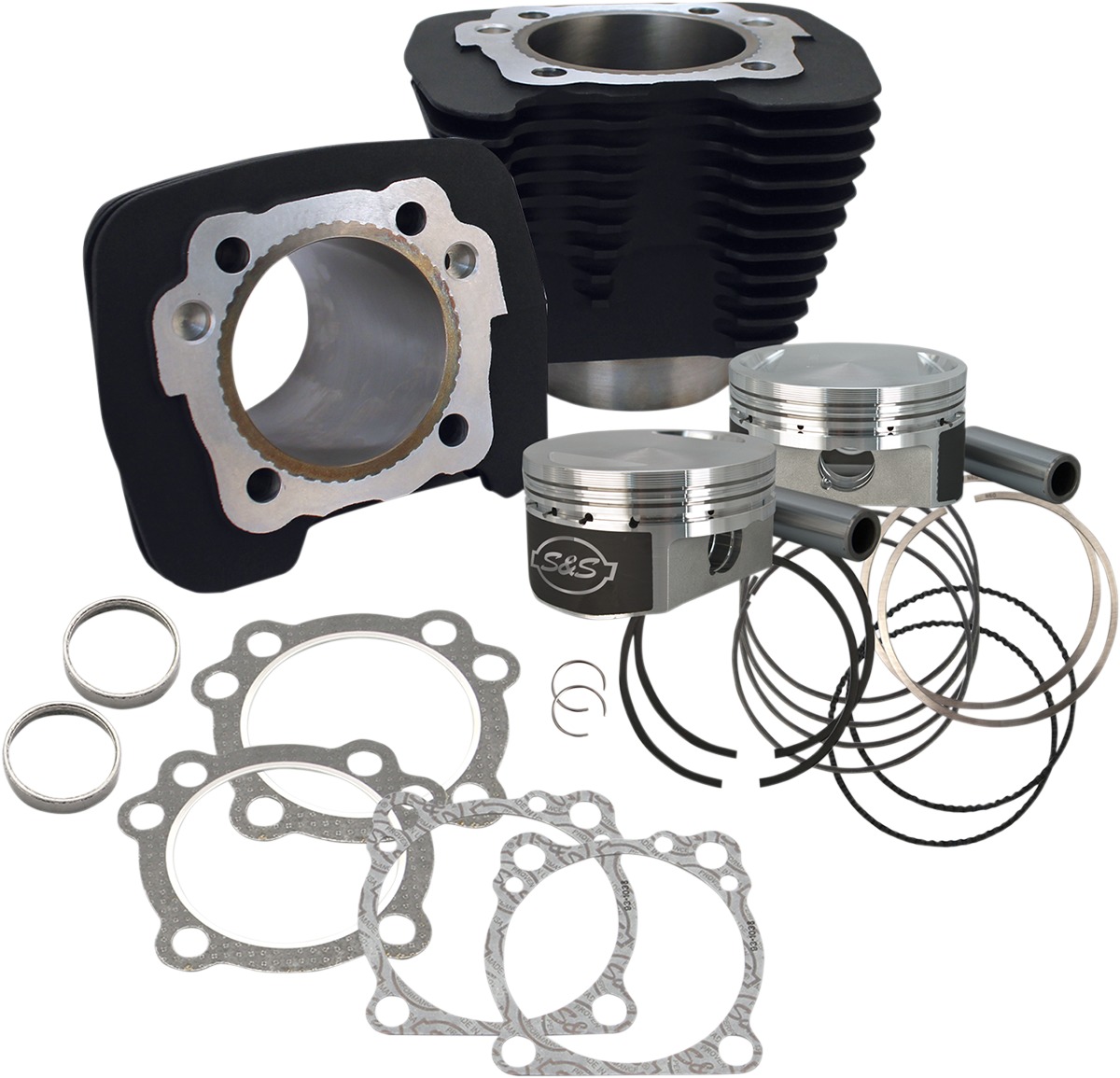 Sportster 1250cc Conversion Kit - S&S 1250Cc Xl Conv Kit Wblk - Click Image to Close