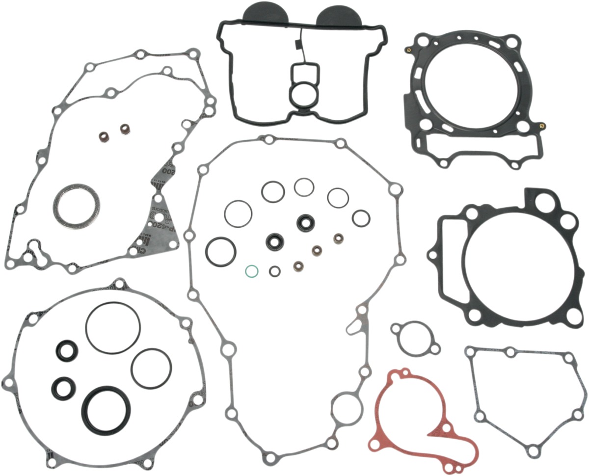 Complete Gasket Kit w/Oil Seals - For 09-17 Yamaha YFZ450R YFZ450X - Click Image to Close