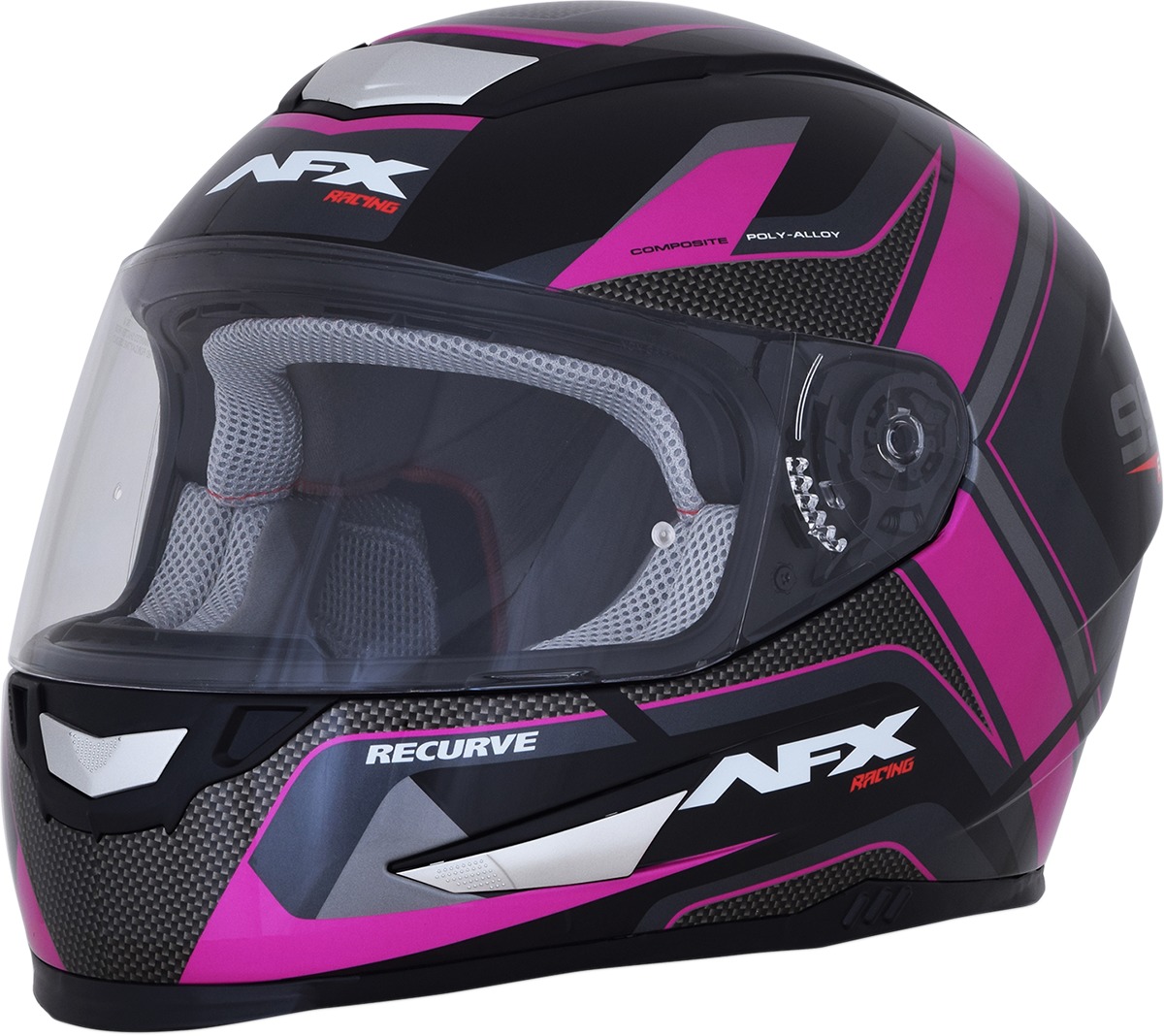 FX-99 Full Face Street Helmet Pink X-Small - Click Image to Close