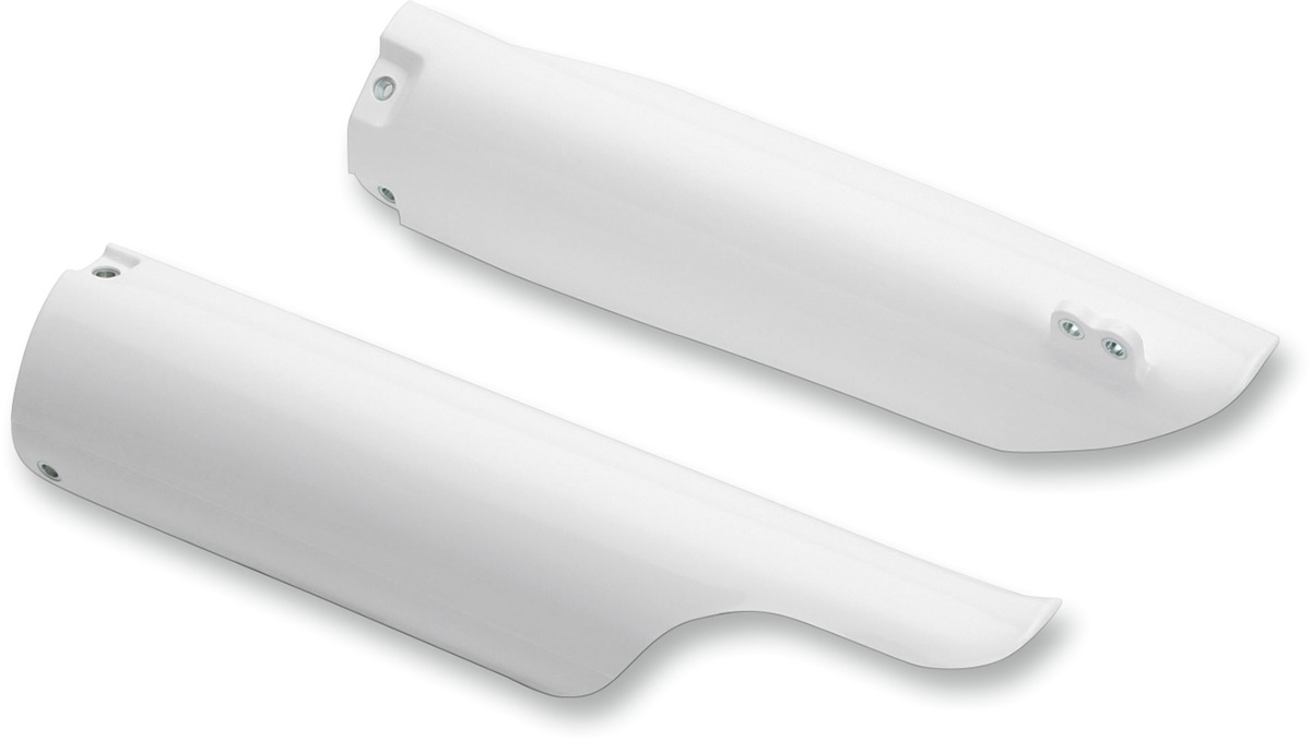 Fork Slider Protectors for Yamaha - Frk Sld Wht Yz/Wr125/250/F - Click Image to Close