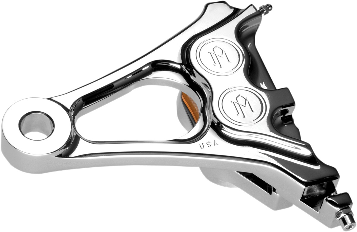 Rear Brake 1 Pc 125x4R - Chrome - Click Image to Close