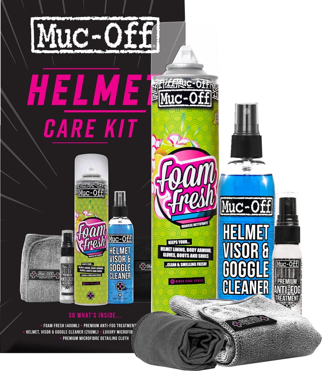 Helmet Care Kit V2 - Click Image to Close