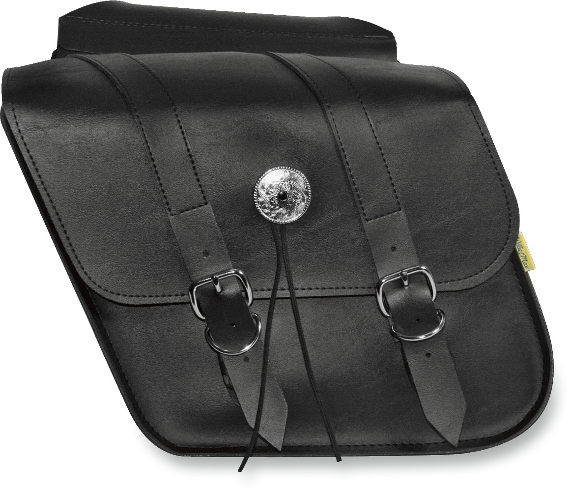 Deluxe Standard Slant Saddlebags - Sb707 Compact Slant Sddlbg - Click Image to Close