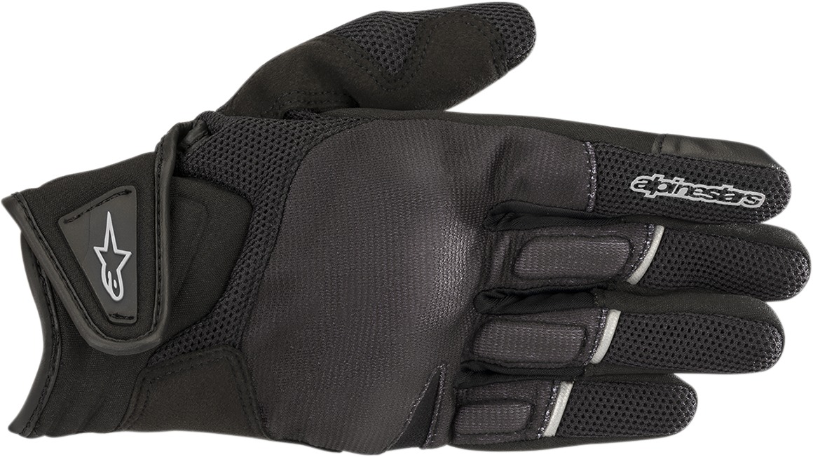 Women's Atom Street Riding Gloves Black Large - Click Image to Close